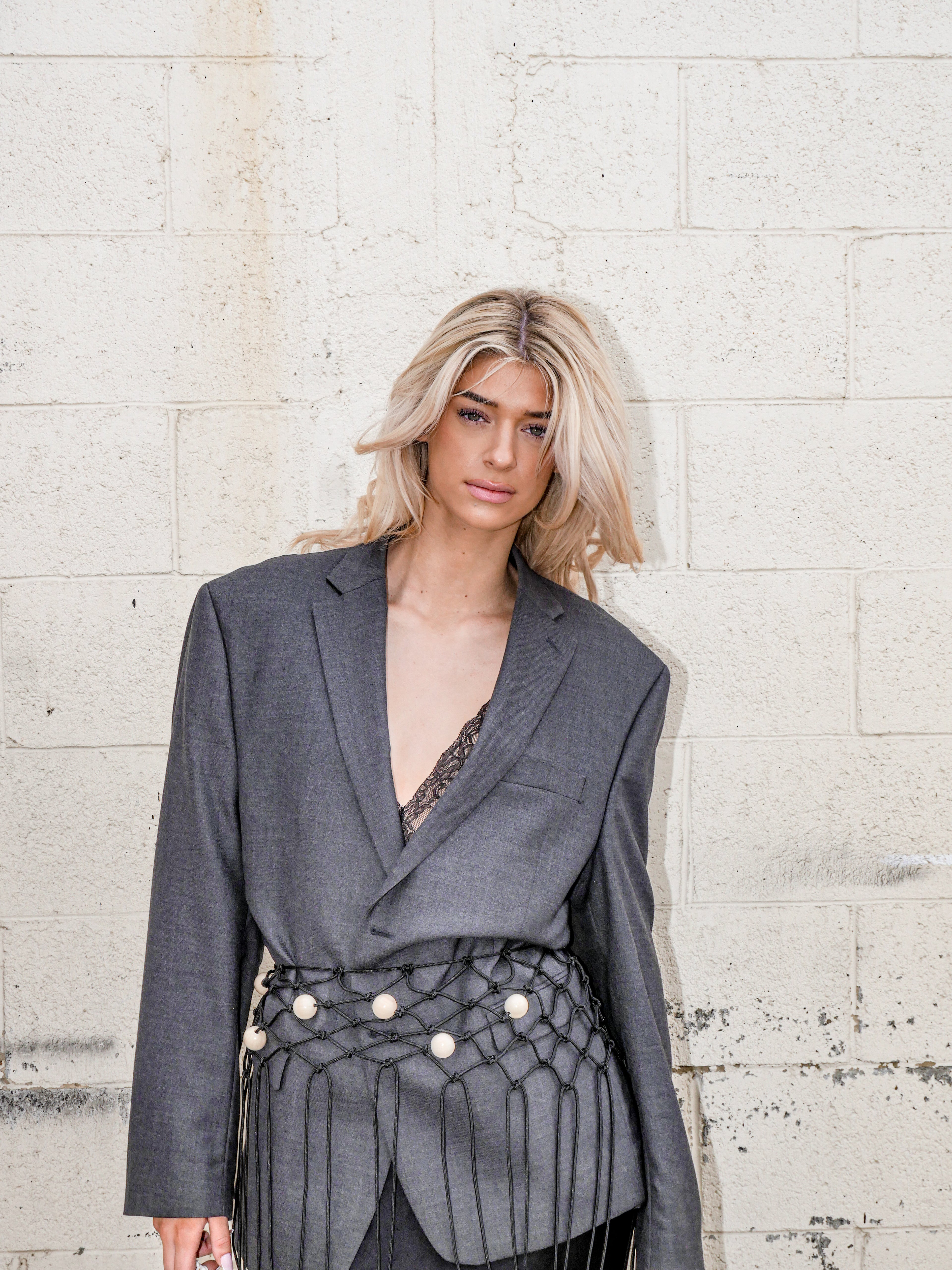 Macramé BELT [black]