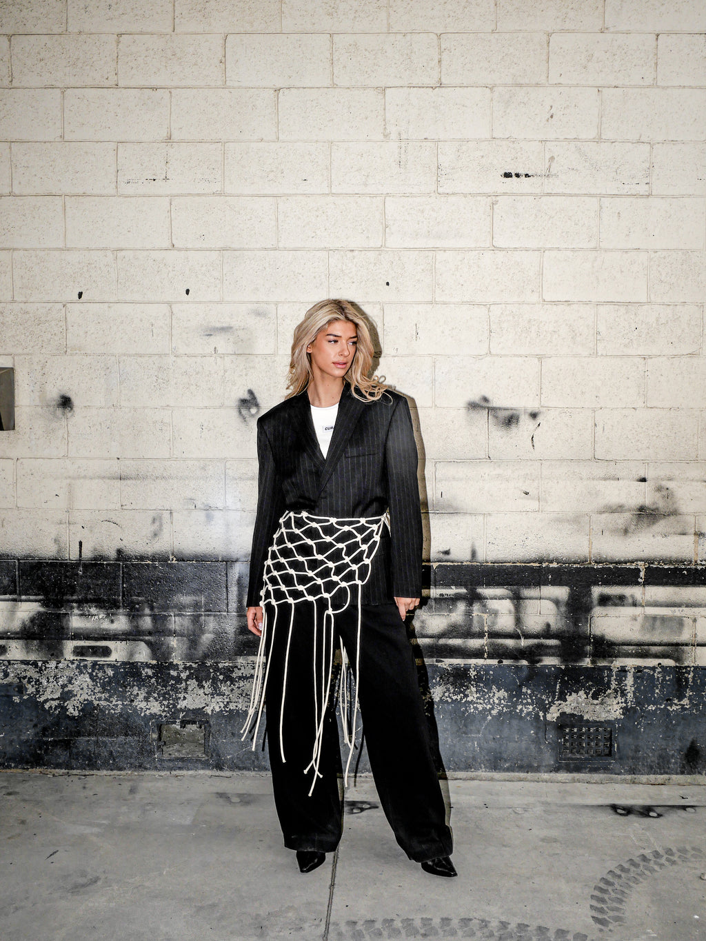 Macramé WRAP [cream]