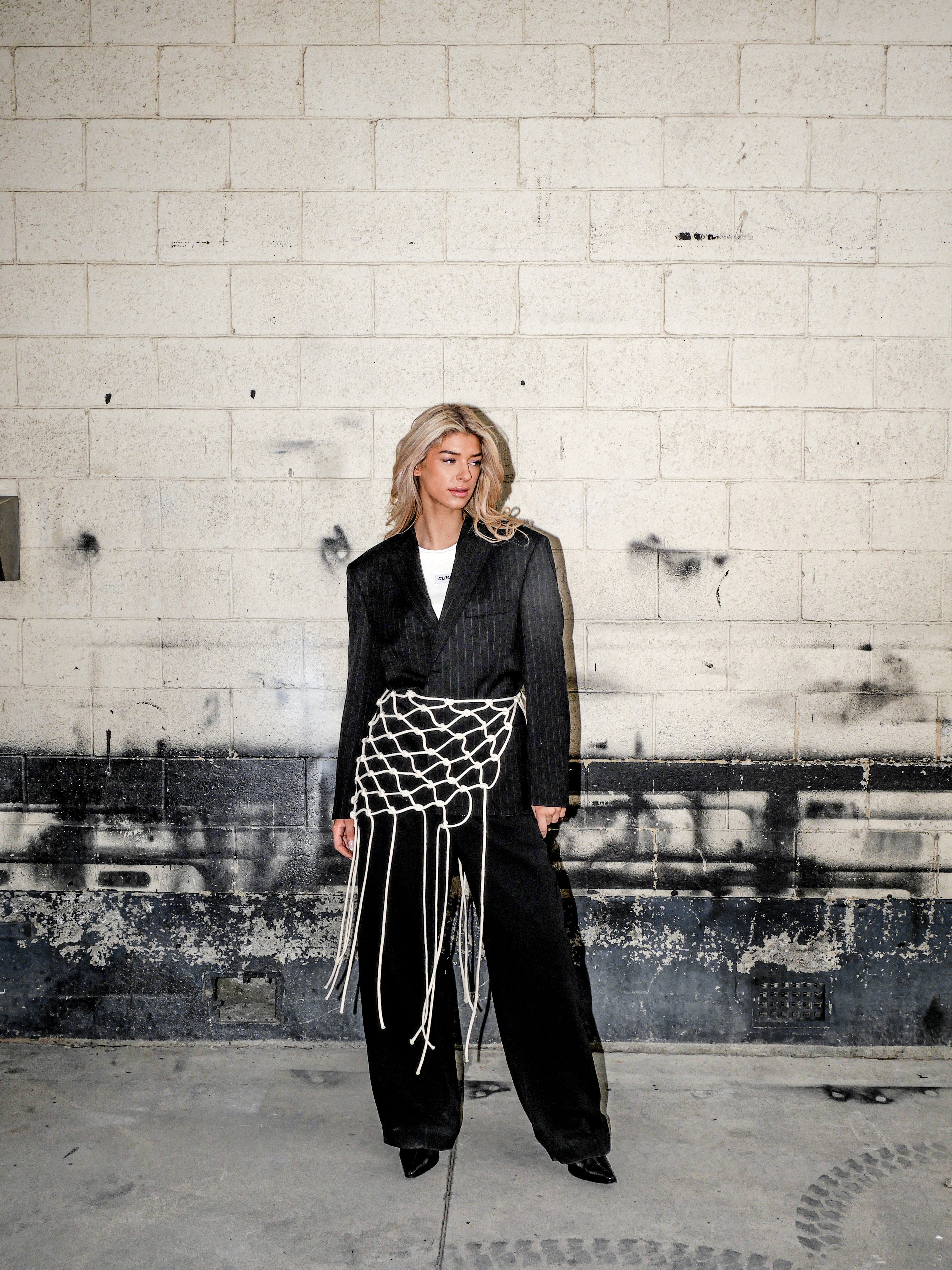 Macrame Blazer [cream]