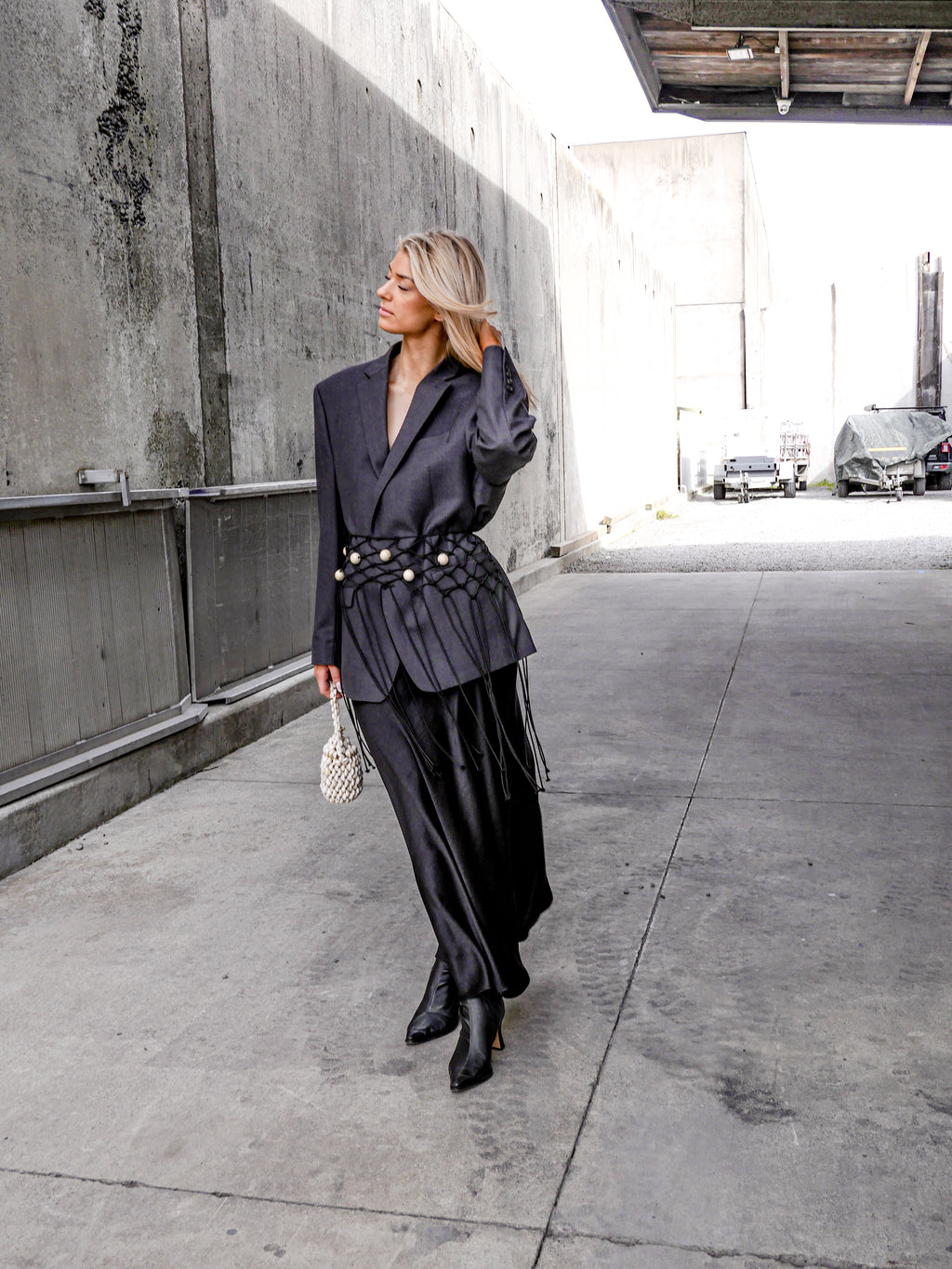 Macramé BELT [black]