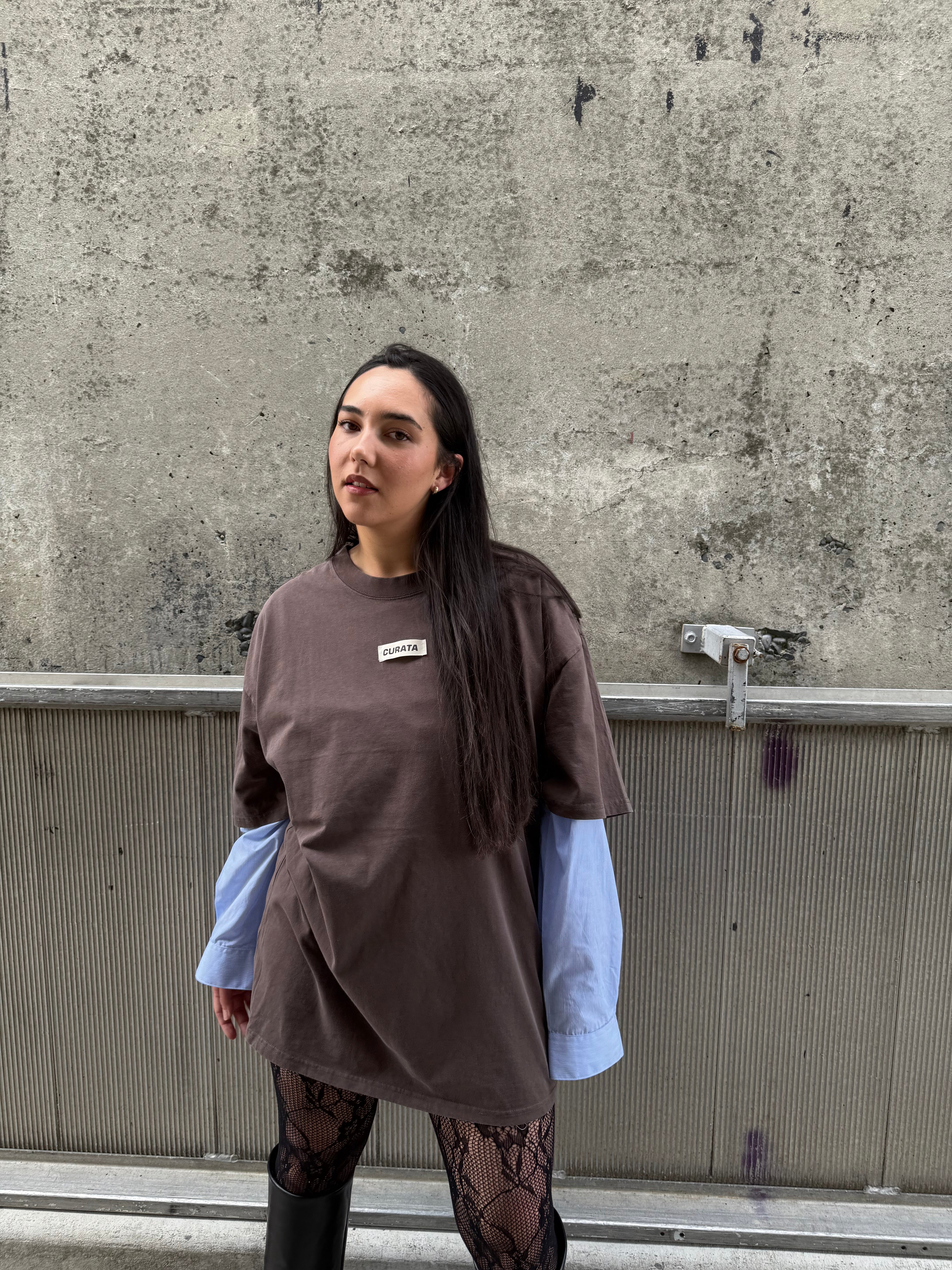 Over It Tee - Brown
