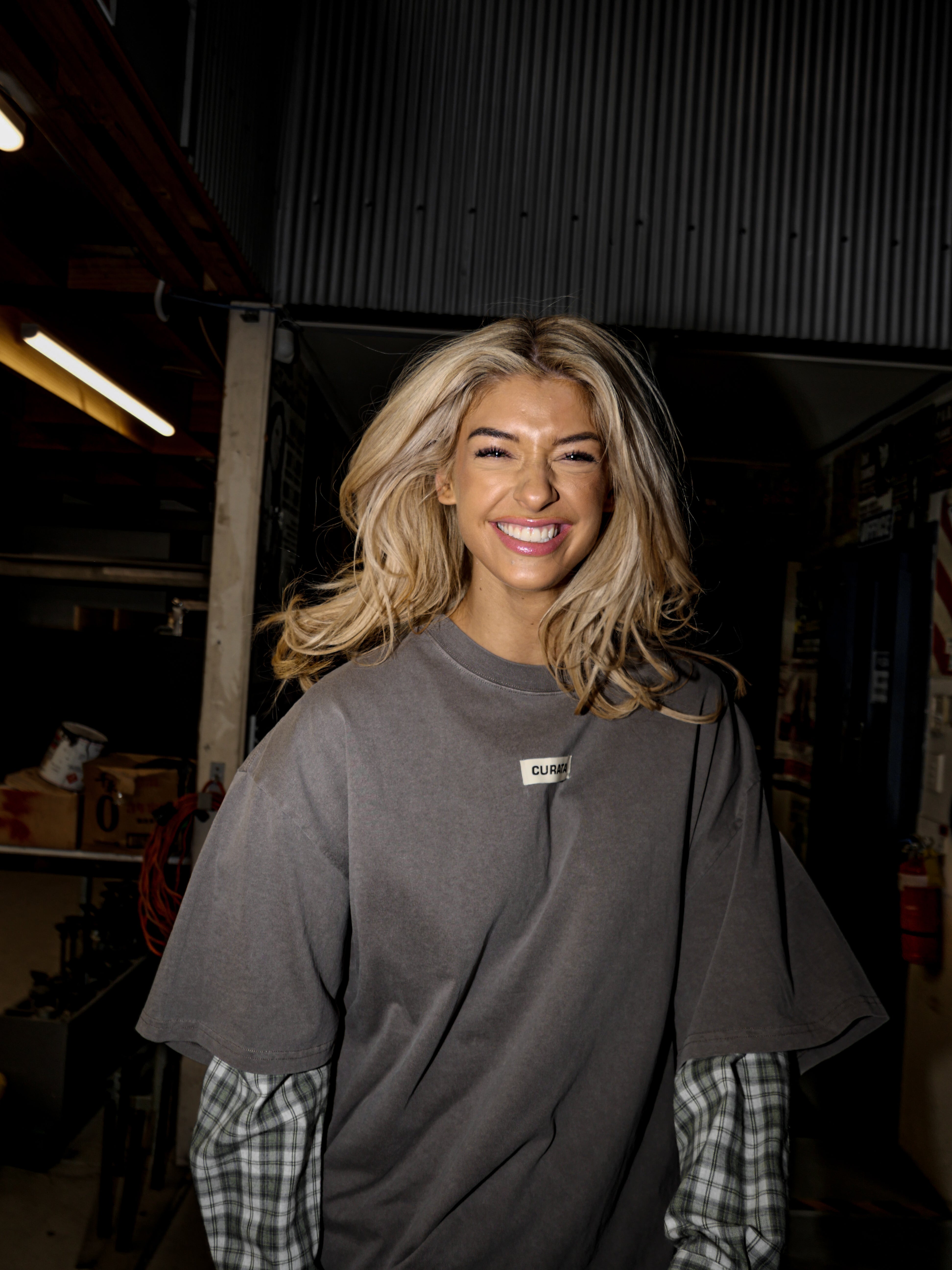 Over It Tee - Grey