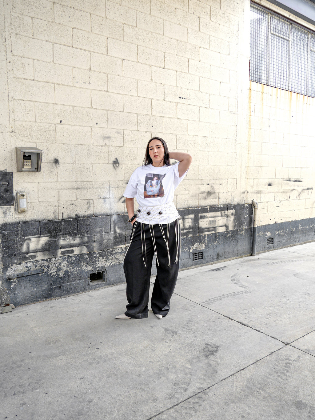 Macramé BELT [cream]