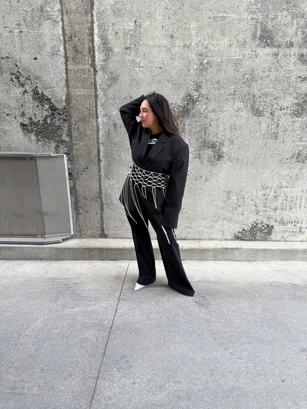 Belted Blazer [cream]