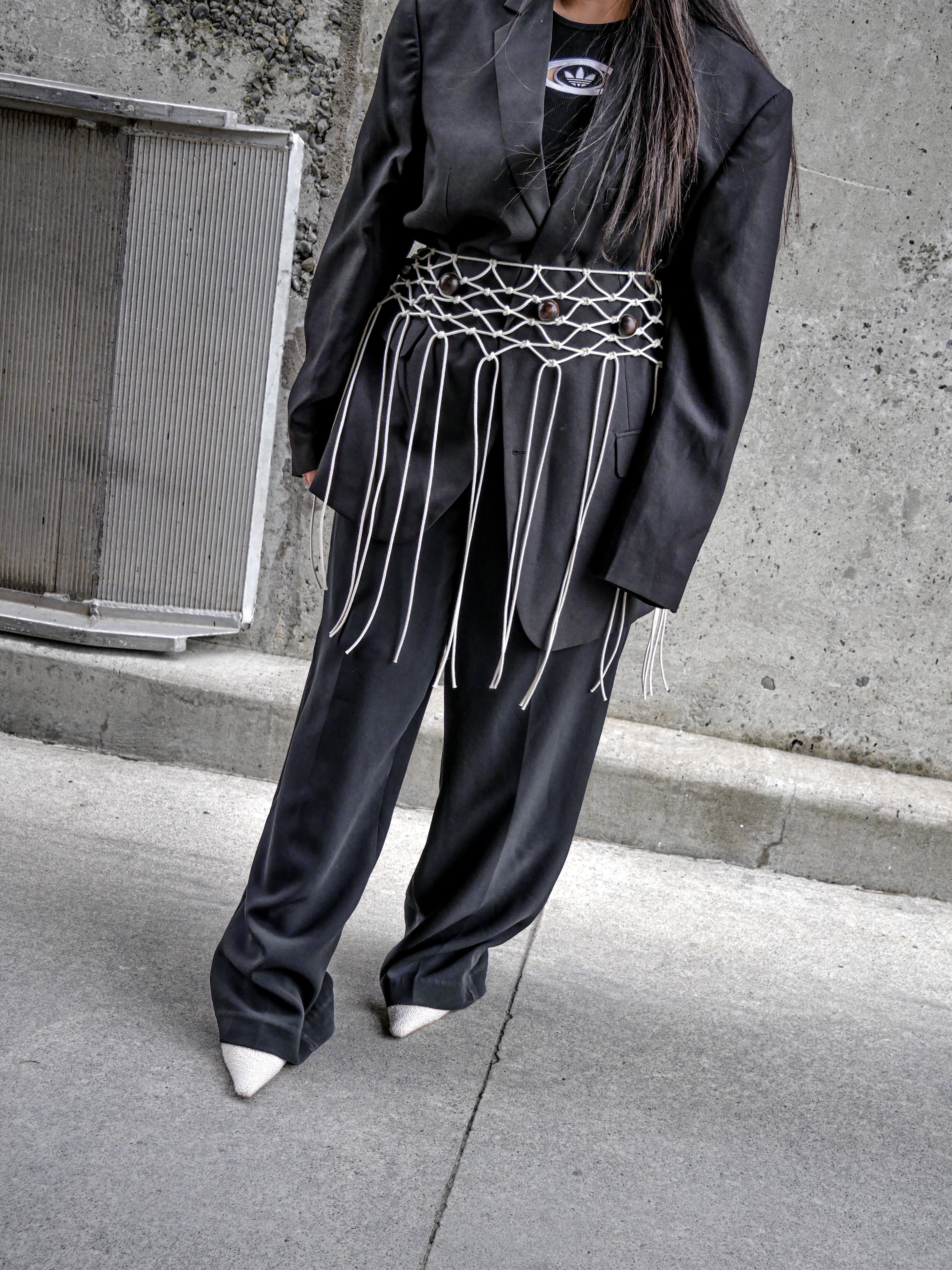 Macramé BELT [cream]