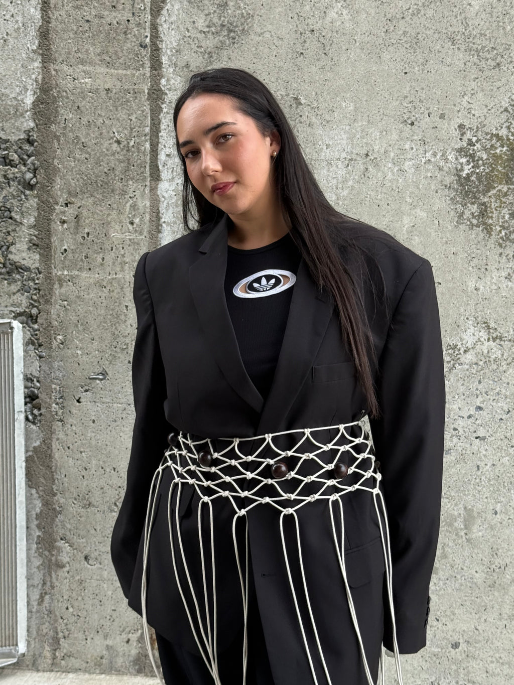 Belted Blazer [cream]